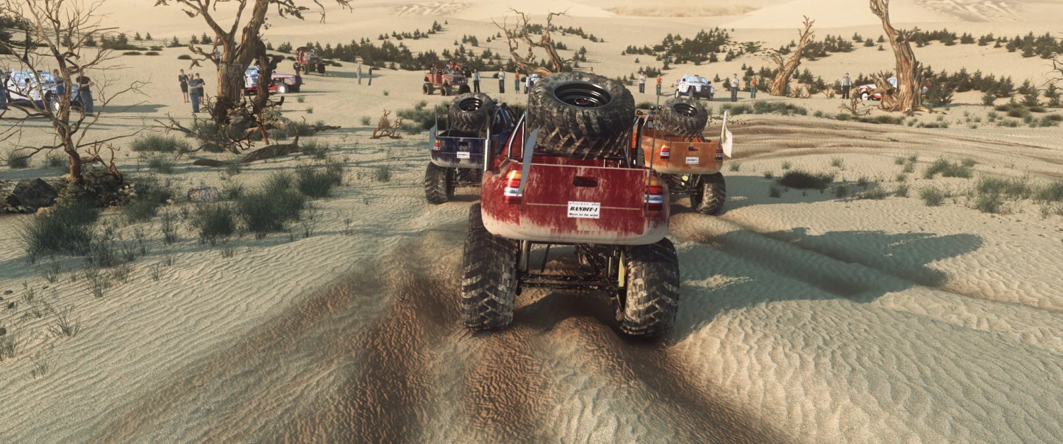 Desert racing 3D Model .c4d .max .obj .3ds .fbx .stl .blend 