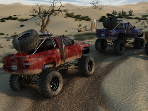 Desert racing Modèle 3D