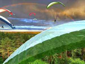 Paragliding Modelo 3D