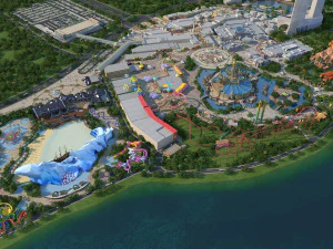 Parque Temático Modelo 3D