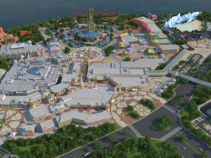 Theme Park Model 3D