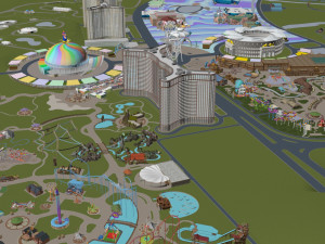 Theme Park Modelo 3D