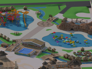 Yiwu city 3D Model