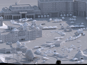 Yiwu city 3D Model