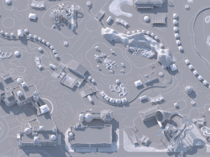 Yiwu city 3D Model