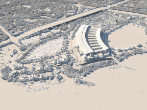 Yixing city Modèle 3D