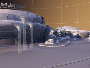 Marine Museum 3D Model