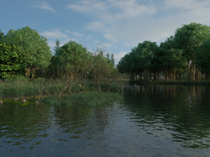 Wetland Park 3D 모델