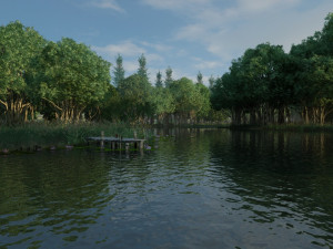 Wetland Park 3D 모델