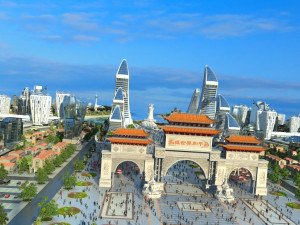 Hainan Mazu Square 3D Model