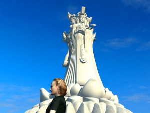 Hainan Mazu Square 3D Модель