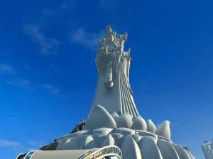 Hainan Mazu Square 3D Model
