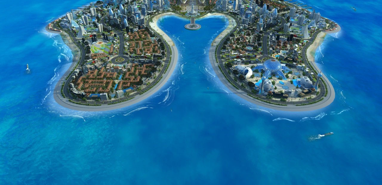 Hainan Mazu Square 3D Model .c4d .max .obj .3ds .fbx .stl .blend