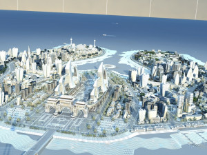 Hainan Mazu Square 3D 模型