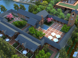 Modern architecture 3D 모델