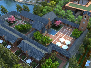 Modern architecture 3D Model