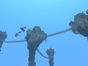 Castle in the Sky 3D Model