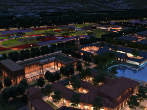 Modern architecture 3D Model