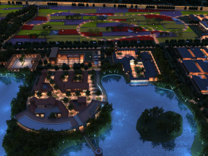 Modern architecture 3D-Modell