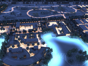 Modern architecture 3D-Modell