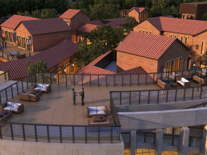 Modern architecture 3D Model