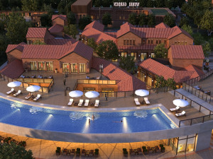 Modern architecture 3D Model