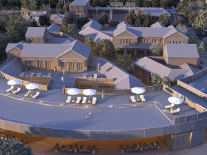 Modern architecture 3D Model