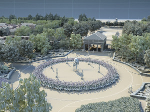Modern architecture 3D Model