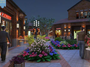Modern architecture 3D Model