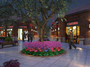 Modern architecture 3D 모델