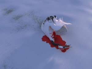 Wetland Red-crowned Crane Modelo 3D