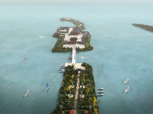 Oud bouwpark 3D Model