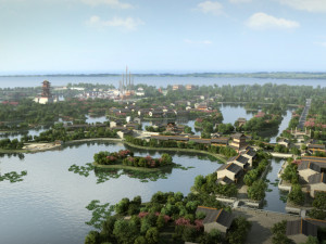 Ancient building park 3D Model