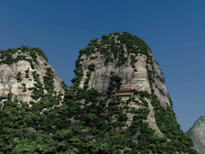 Ancient building park 3D Model