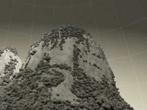 Ancient building park 3Dモデル