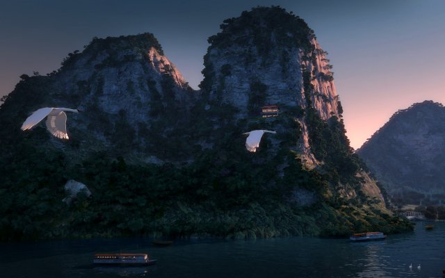 Ancient building park Modèle 3D .c4d .max .obj .3ds .fbx .stl .blend 