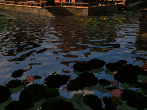 Ancient building park 3D 模型