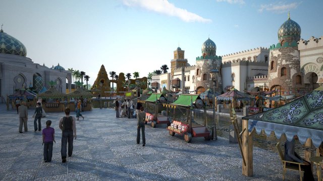 Architecture in India 3D Model .c4d .max .obj .3ds .fbx .stl .blend 