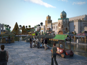 Architecture in India 3D Model