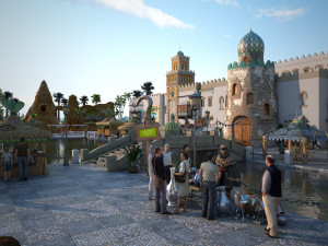 Architecture in India 3D Model