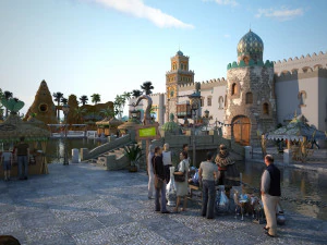 Architecture in India 3D Model