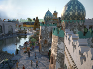 Architecture in India 3D Model