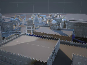 Architecture in India 3D Model