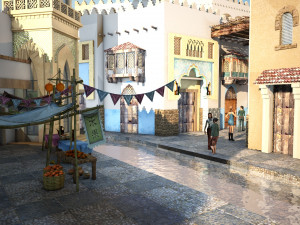 Architecture in India 3D Model