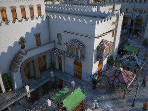 Architecture in India 3D Model