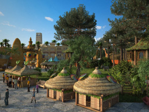 Architecture in India 3D मॉडल