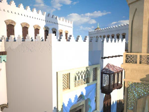 Architecture in India 3D Model