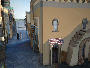 Architecture in India 3D-Modell