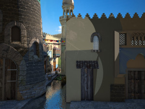 Architecture in India 3D-Modell