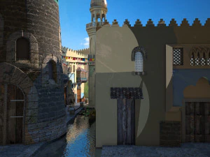 Architecture in India 3D Model